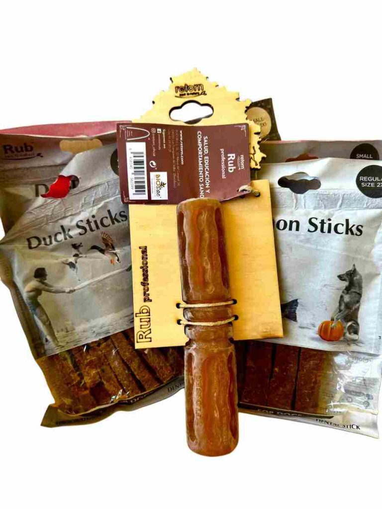 venta de producto para perros, Flosser Juguete de Resina Orgánica con snacks para perros. Imagen propiedad de Repiki shop