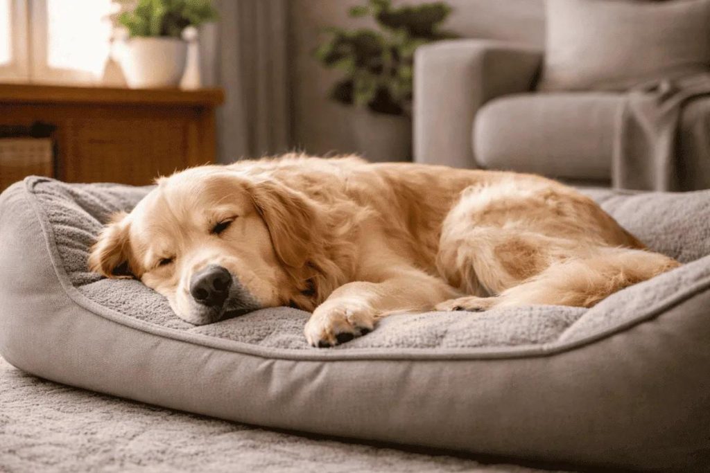 perro descansando